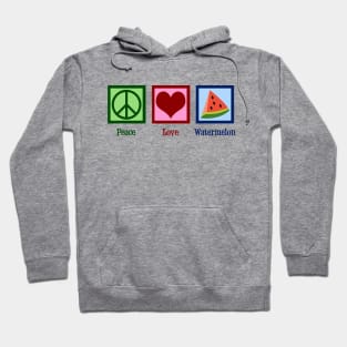 Peace Love Watermelon Hoodie